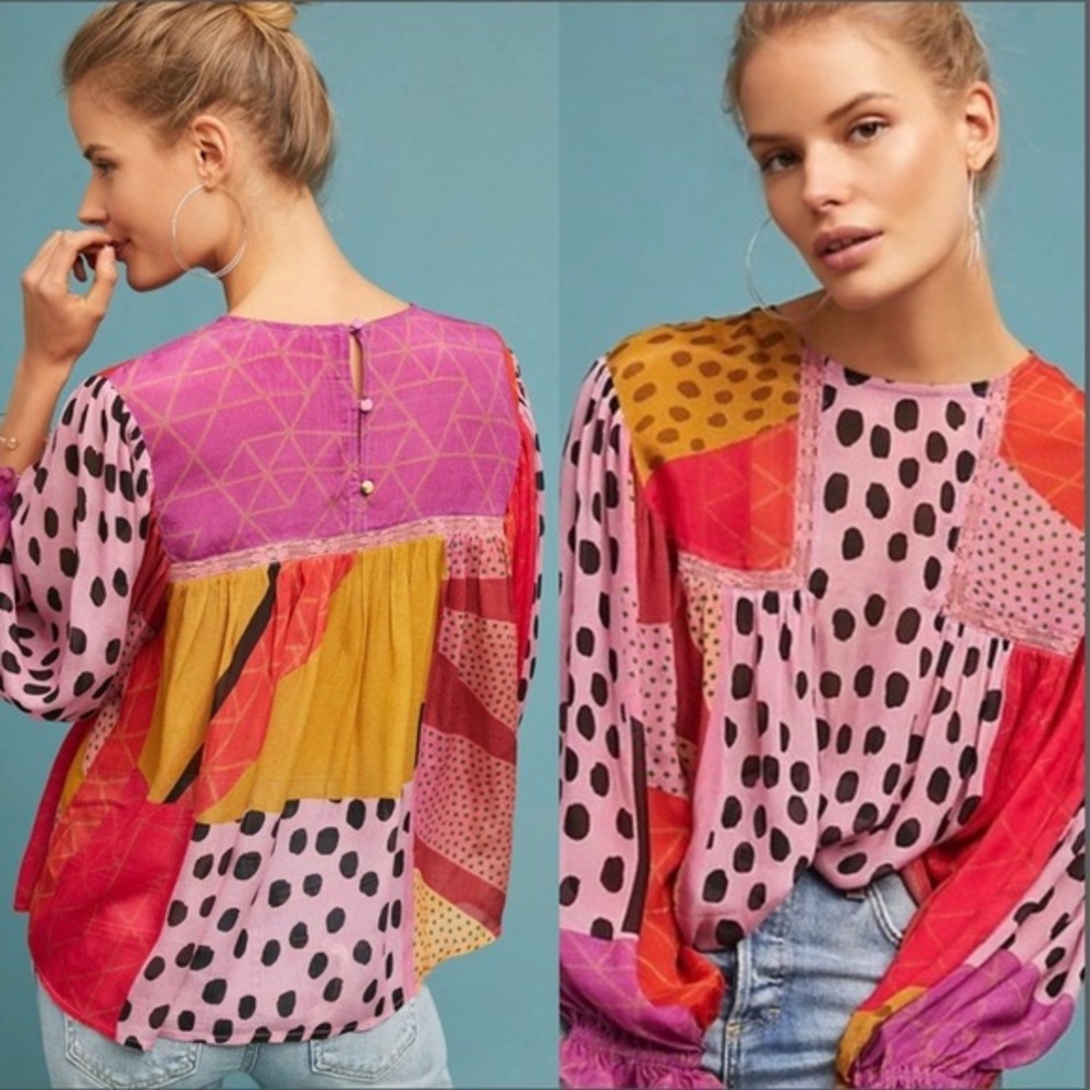 anthropologie miranda blouse